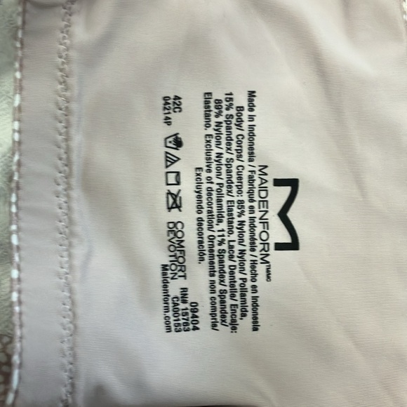 NWT Maidenform T-shirt Bra 42C - Picture 5 of 6